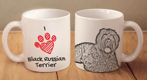 Black Russian Terrier Coffee Mug