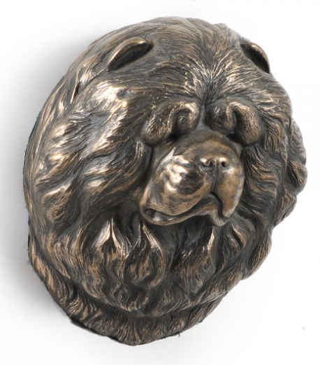 Chow Chow Wall Hung Statue