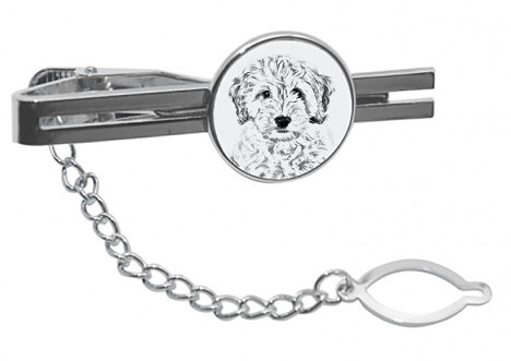 Cockapoo Silver Plated Tie Pin