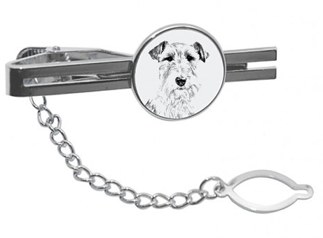 Fox Terrier Wire Coat Tie Pin