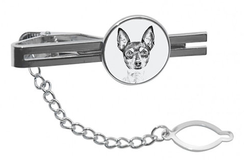 Fox Terrier Silver Plated Tie Pin 2