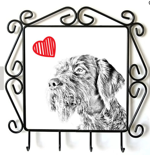 German Wirehaired Pointer Lead Hanger