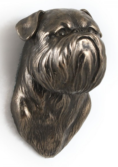 Brussels Griffon Wall Hung Statue