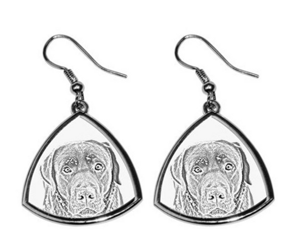 Labrador Silver Plated Earrings