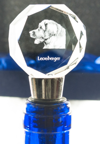 Leonberger Crystal Wine Stopper