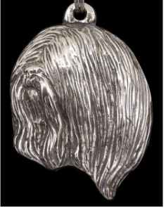 Lhasa Apso Silver Plated Pendant