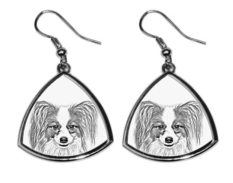 Papillon Silver Plated Earrings