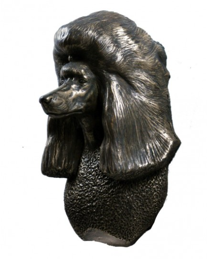Poodle Wall Hung Statue
