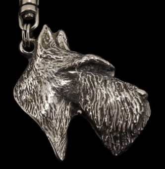 Scottish Terrier Silver Plated Pendant