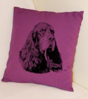 Setter Pillow Purple