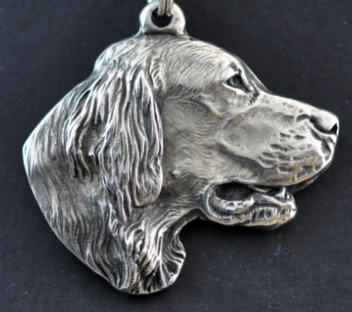 Setter Silver Plated Pendant