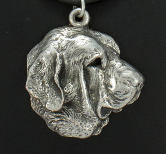 Spanish Mastiff Silver Plated Key Chain