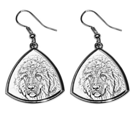 Tibetan Mastiff Earrings